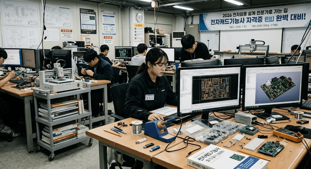 전자캐드기능사: 자격증 정보와 준비 방법